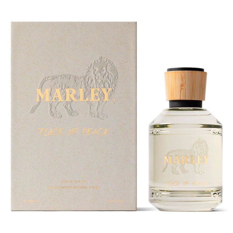 Bob Marley Place of Peace bottle and packaging