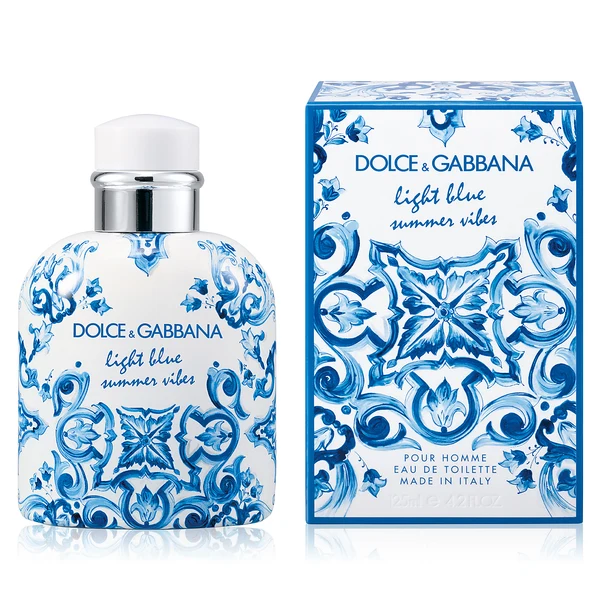 Dolce & Gabbana Light Blue Summer Vibes bottle and packaging