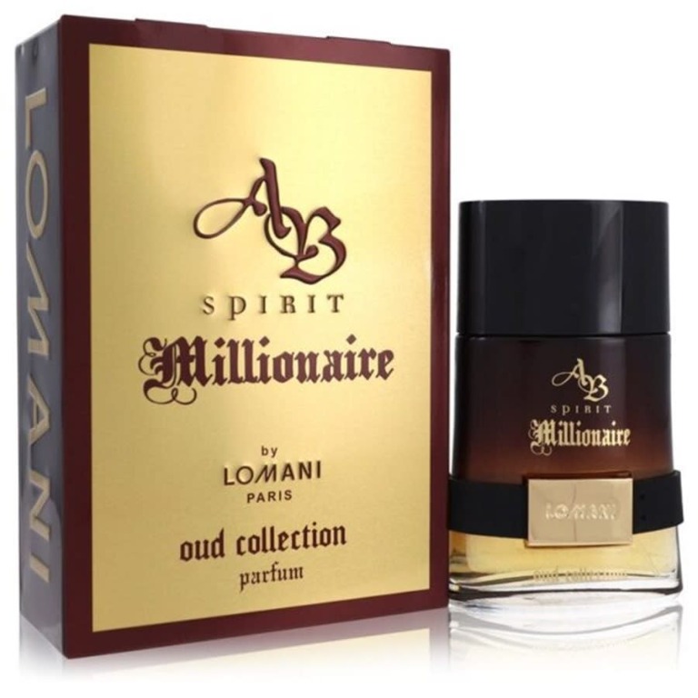 AB Spirit Millionaire Oud Collection Parfum bottle and packaging