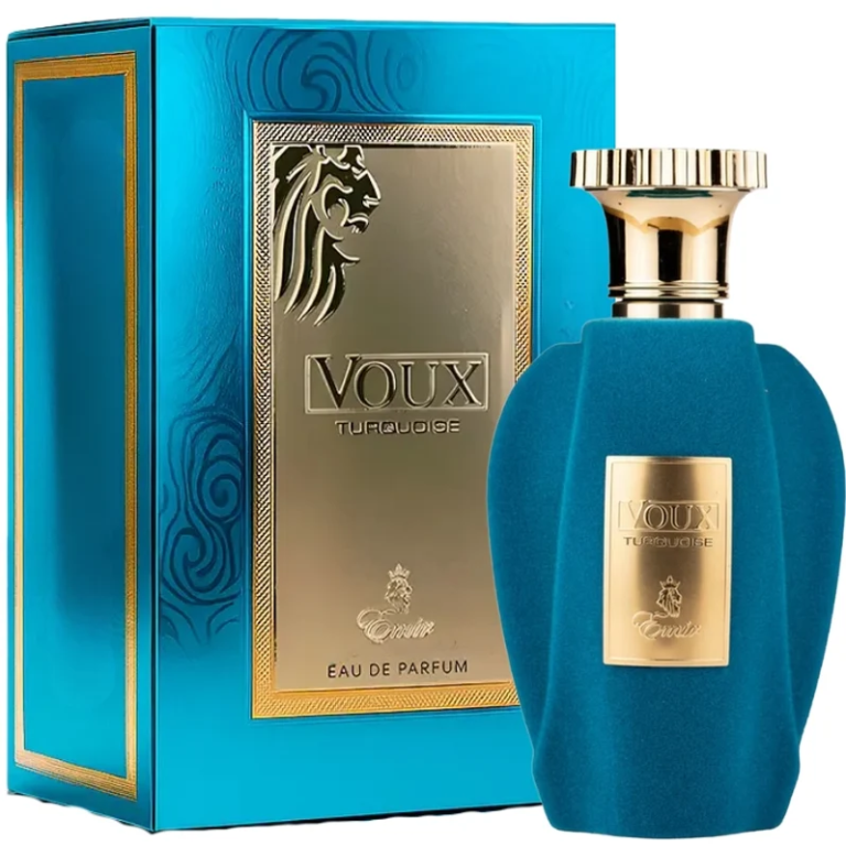 Paris Corner Voux Turquoise EDP bottle and packaging